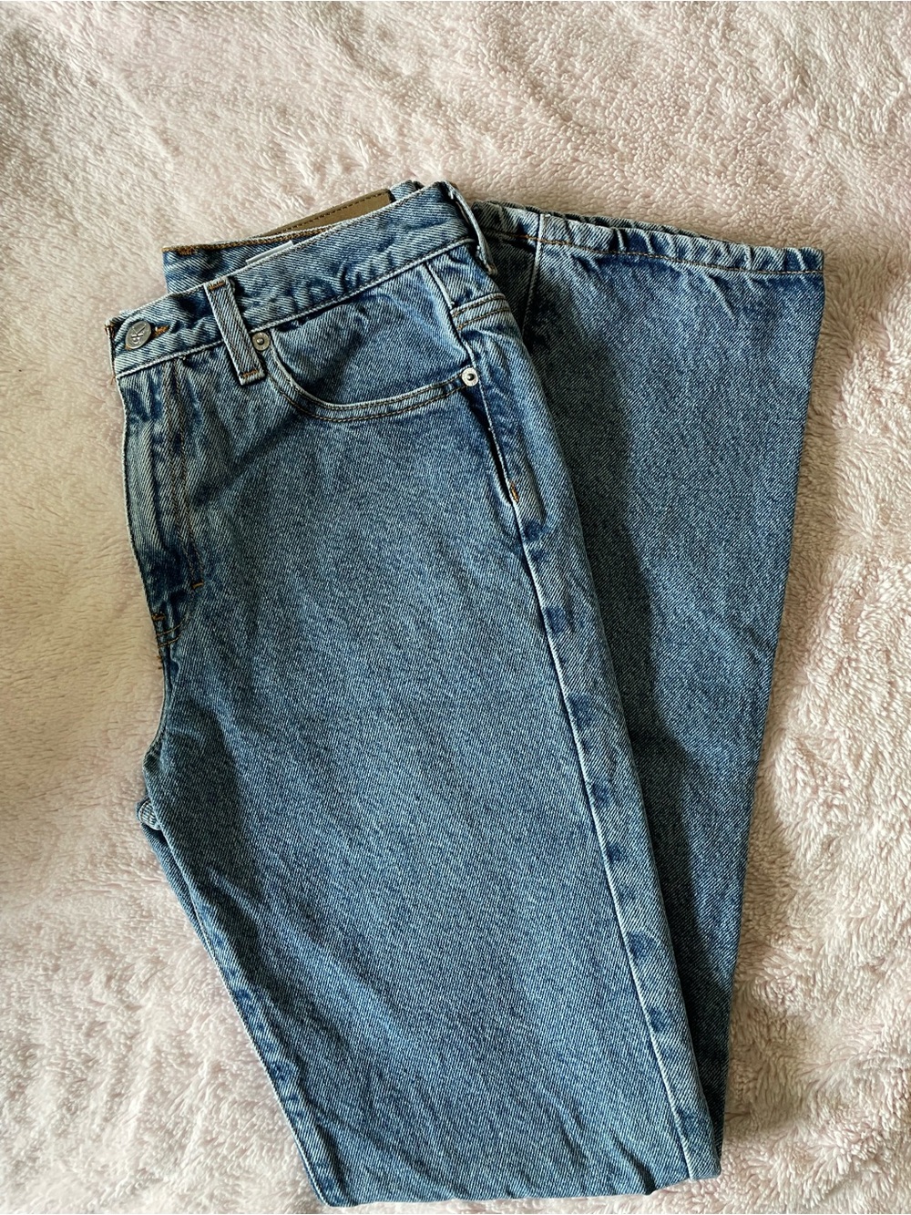 Calvin Klein Blue Denim Jeans, Size 7